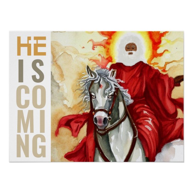 THE SECOND COMING POSTER (Front)