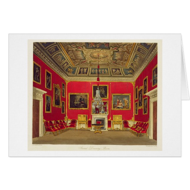 The Second Drawing Room, Buckingham House, from 'T (Front Horizontal)