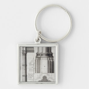 The Second Order of Gothic Architecture, 1741 Key Ring