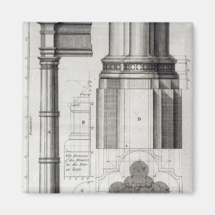 The Second Order of Gothic Architecture, 1741 Magnet