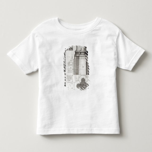 The Second Order of Gothic Architecture, 1741 Toddler T-Shirt (Front)