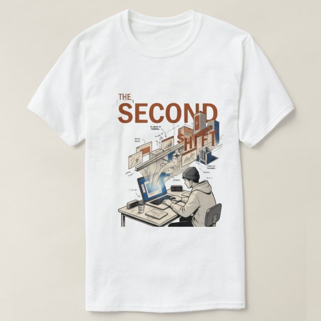 The Second Shift | After Hours Creator Streetwear T-Shirt (Design Front)