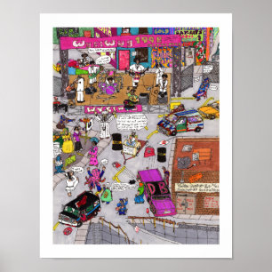 The Second Voltz Drawing Poster