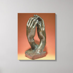 The Secret, c.1910 (bronze) (see also 167161) Canvas Print