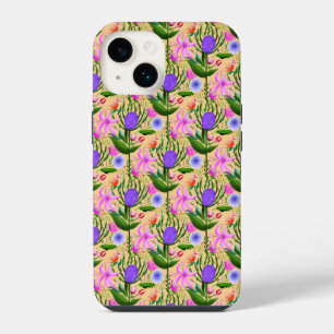 The Secret Garden Of Sea Holly And Lilies iPhone 14 Case