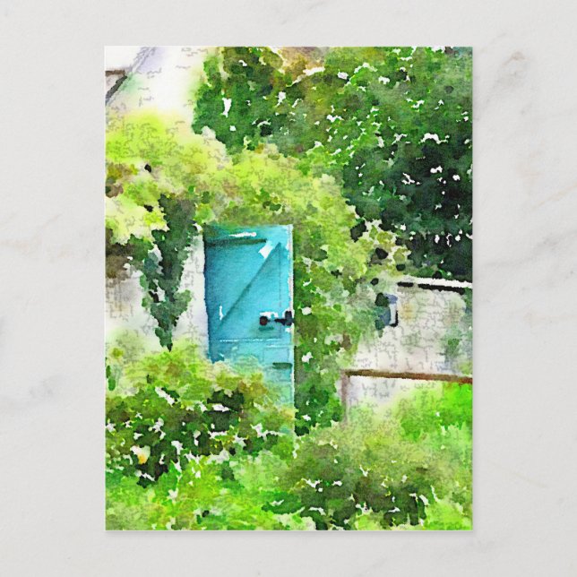 The Secret Garden Postcard (Front)