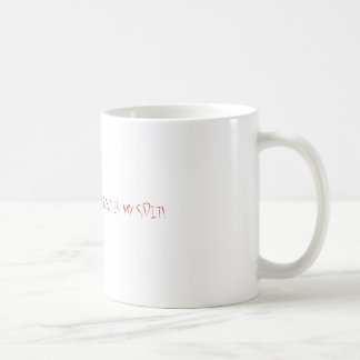 THE SECRET INGREDIENT IS MY SPIT! COFFEE MUG