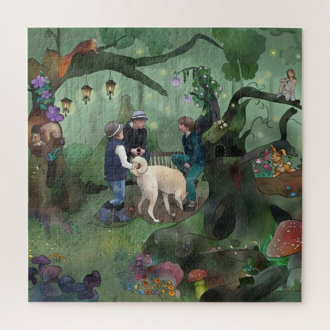 The secret jigsaw puzzle (Vertical)