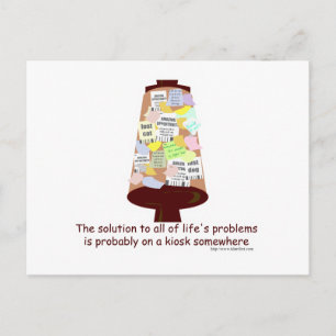 The Secret Kiosk Postcard