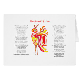 The Secret of Love Card