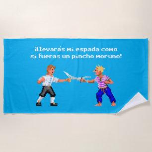 The Secret of Monkey Island 2 Beach Towel