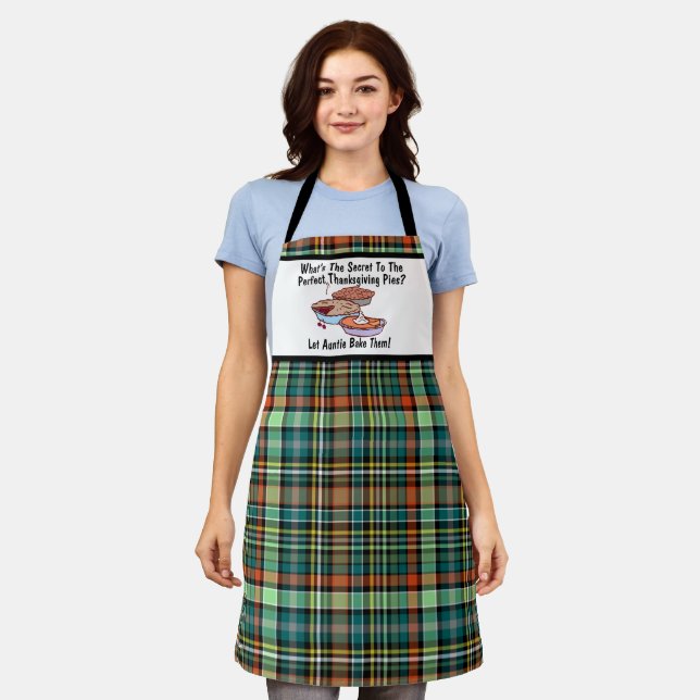 The Secret to the Perfect Thanksgiving Pies  Apron (Worn)
