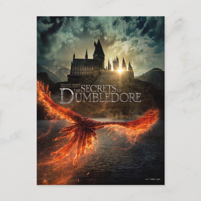 The Secrets of Dumbledore Theatrical Poster Postcard (Front)