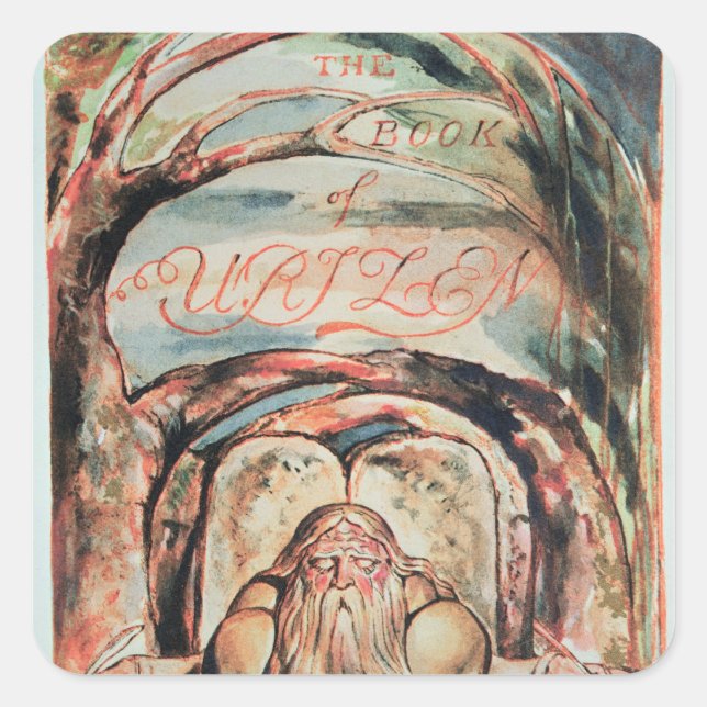 The Secrets of Wisdom' Square Sticker (Front)