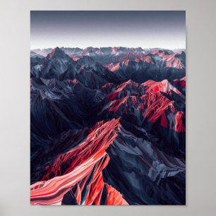The Sedimentary Echo: A Digital Topography Poster