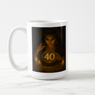 The Seer of 40: Birthday Oracle Mug