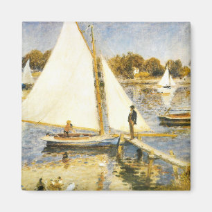 The Seine at Argenteuil Auguste Renoir Magnet