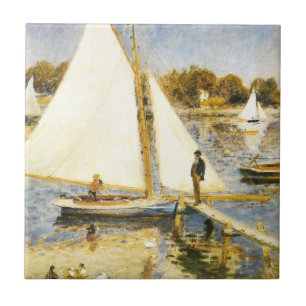 The Seine at Argenteuil Auguste Renoir Tile