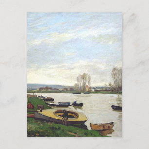 The Seine at Argenteuil by Sisley Postcard