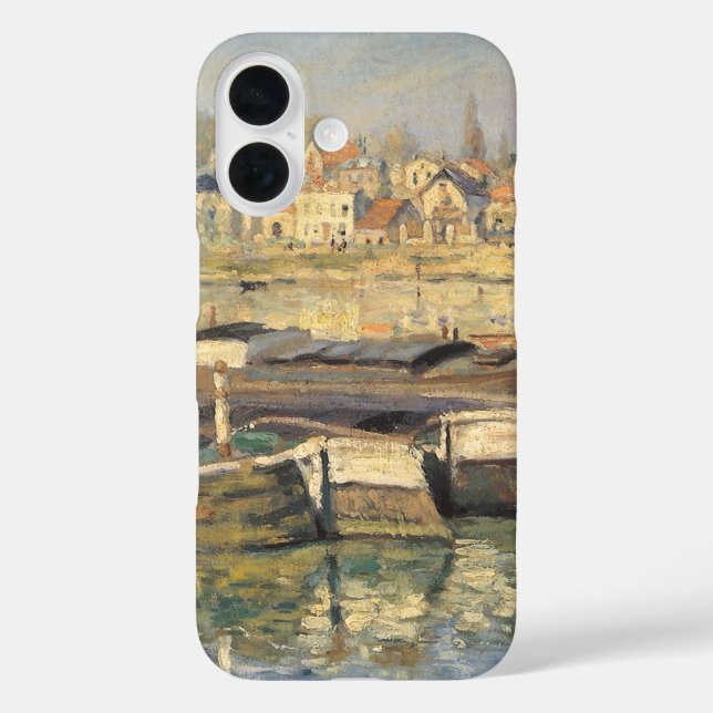 The Seine at Asnieres by Claude Monet Case-Mate iPhone Case (Back)