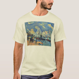 The Seine At Bercy Paintings After Armand Guillaum T-Shirt