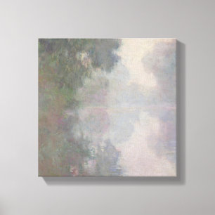 The Seine at Giverny, Morning Mists Canvas Print