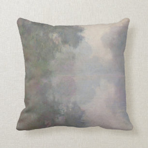 The Seine at Giverny, Morning Mists Cushion