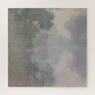The Seine at Giverny, Morning Mists Jigsaw Puzzle