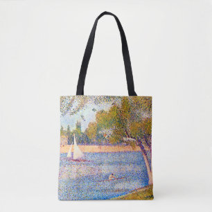 The Seine at La Grande Jatte, Seurat Tote Bag