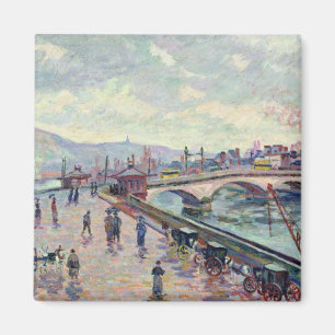 The Seine at Rouen Magnet