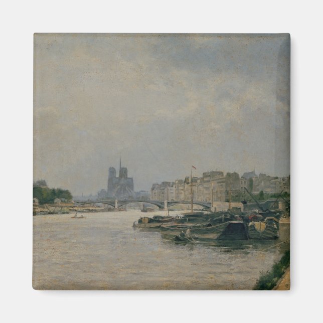 The Seine from the Quai de la Rapee Magnet (Front)