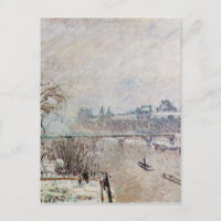 The Seine Viewed from the Pont Neuf, Winter