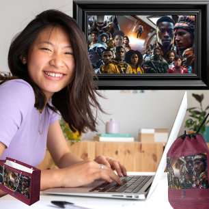 The Sekhmet Crew  Throw Blanket