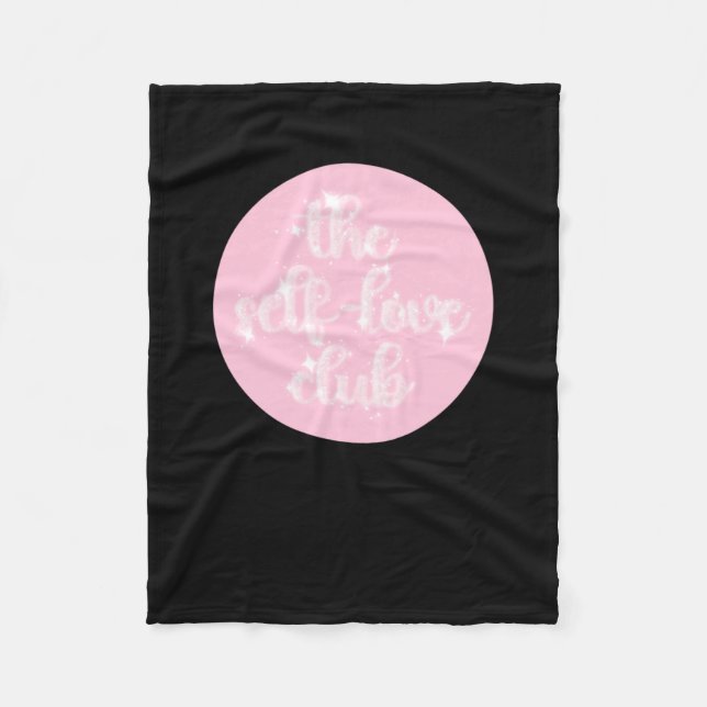 The Self-love Club  Fleece Blanket (Front)
