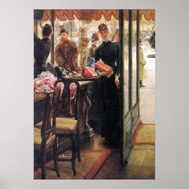 The Seller by James Tissot Poster (Front)