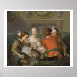 The Sense of Touch, c.1744-47 (oil on canvas) (see Poster