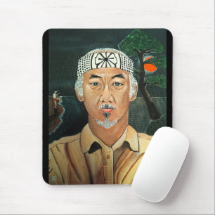 The Sensei Painting by Alfred Fox Mouse Pad