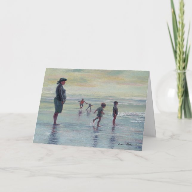 "The Sentinel" Blank Note Card (Front)