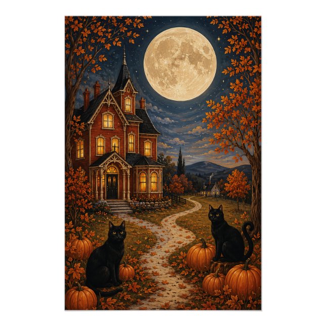 The Sentinels of Autumn Moon Poster (Front)