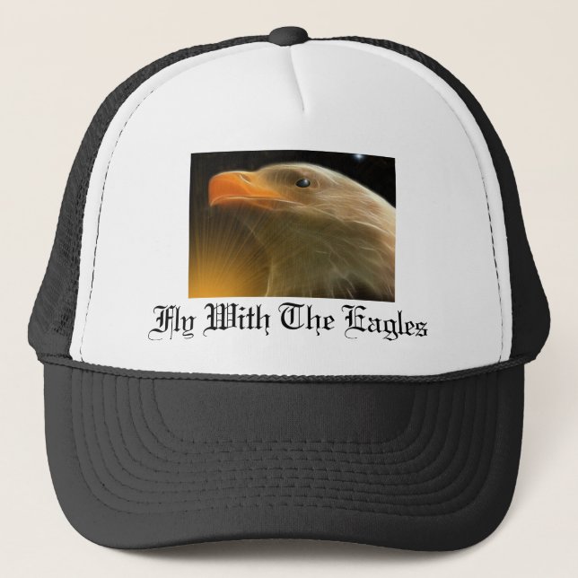 The Sentry / Fly With The Eagles Trucker Hat (Front)