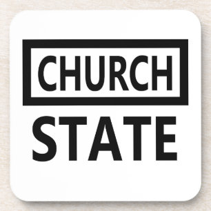 The Separation of Church and State - 1st Amendment Coaster