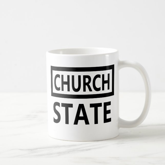 The Separation of Church and State - 1st Amendment Coffee Mug (Right)