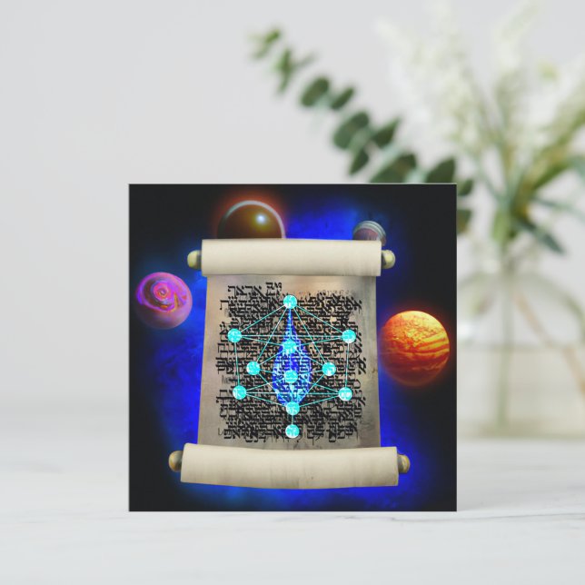 The Sephirot Creating the World Card (Standing Front)