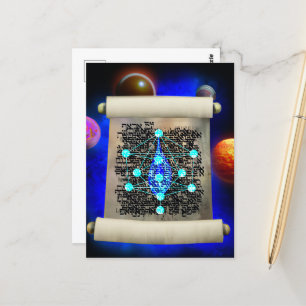 The Sephirot Creating the World Postcard