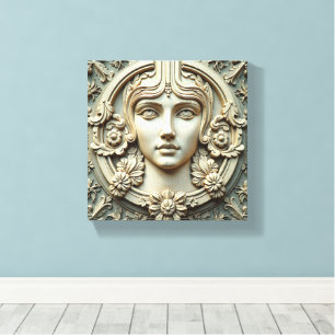 The Serene Muse Canvas Print