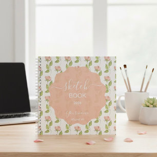 The Serene Rose Notebook