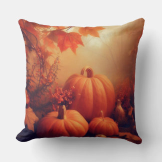 The Serenity of the Autumn Season Cushion