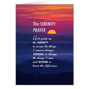 The Serenity Prayer 2