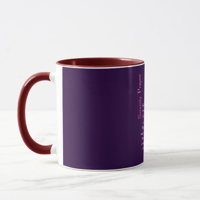 The Serenity Prayer BoardWay Mug (Left)
