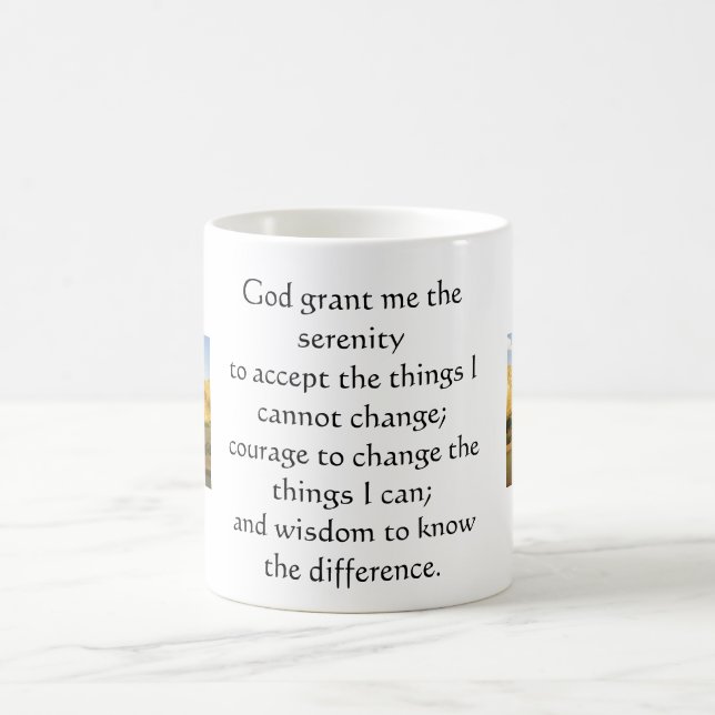 The Serenity Prayer Coffee Mug (Center)